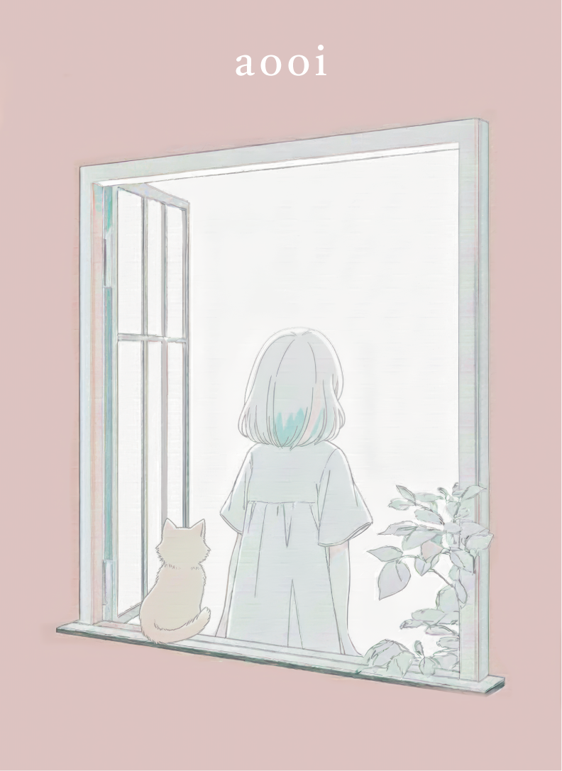 猫と少女 | カードスリーブ